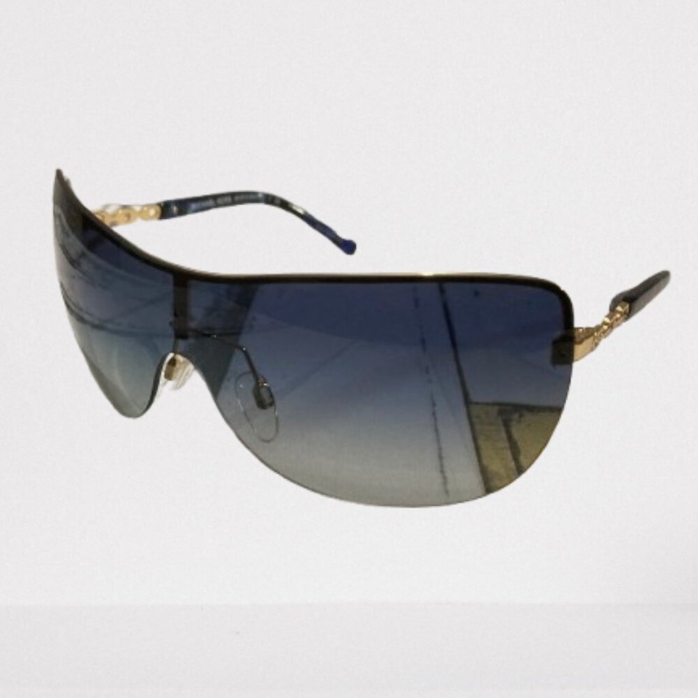 Michael Kors Blue and Gold Sunglasses